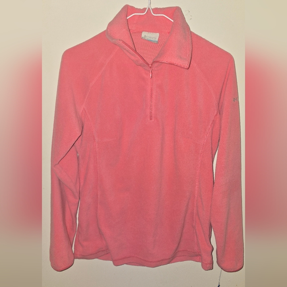 Columbia Pink Fleece Pullover